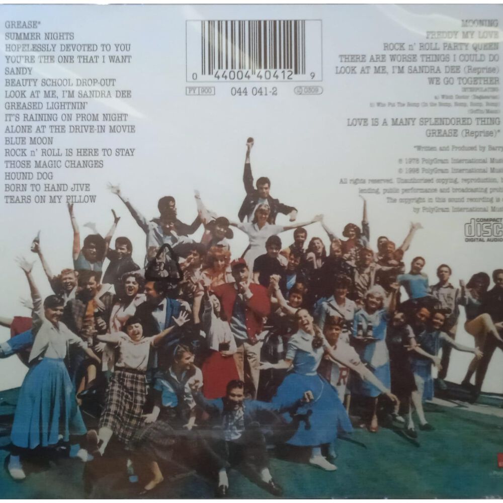 Grease - O.s.t. | Cd image number 1.0