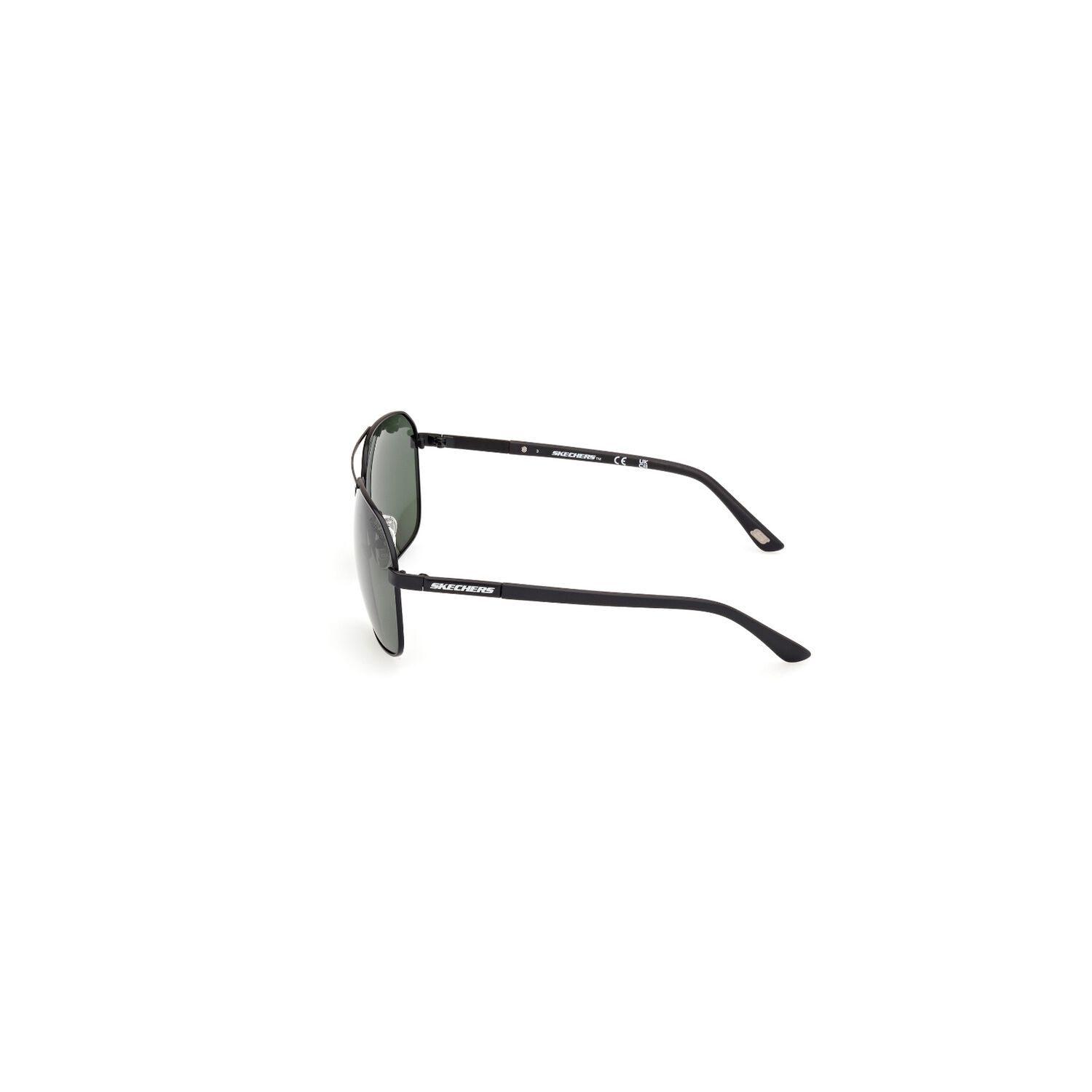 Lentes De Sol Negro Mate Polarizados Skechers image number 2.0