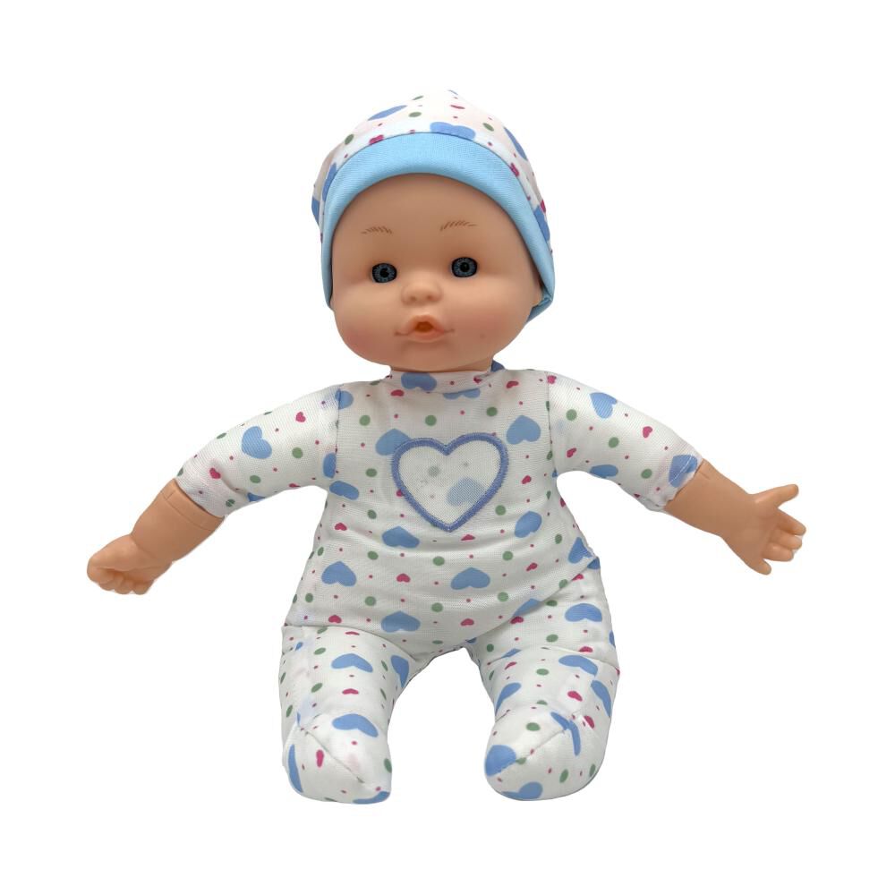 Muñeca Baby Doll Bostecitos Cuerpo Blando 12" Corazón, 12 Sonidos Ass image number 6.0