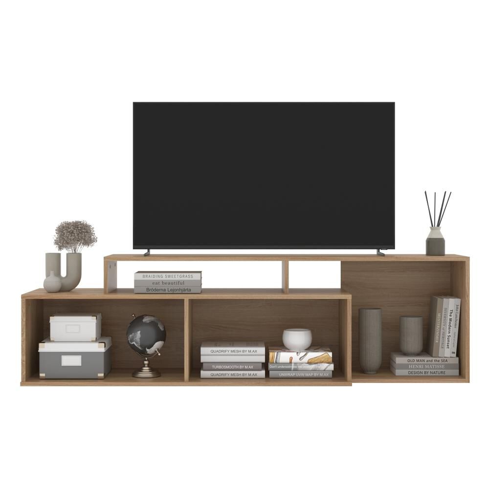 Rack Di Poretti Design Rack Oak / 2 Puertas image number 1.0