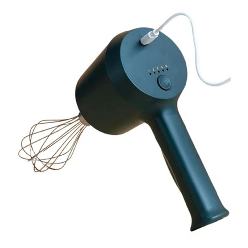 Batidora De Huevos Electrica Usb Recargable 18 Cm + Moledora image number 1.0