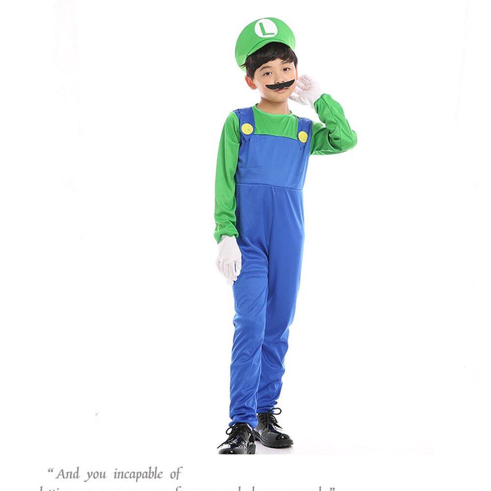 Disfraz De Luigi Para Niños - Mario Bros image number 3.0