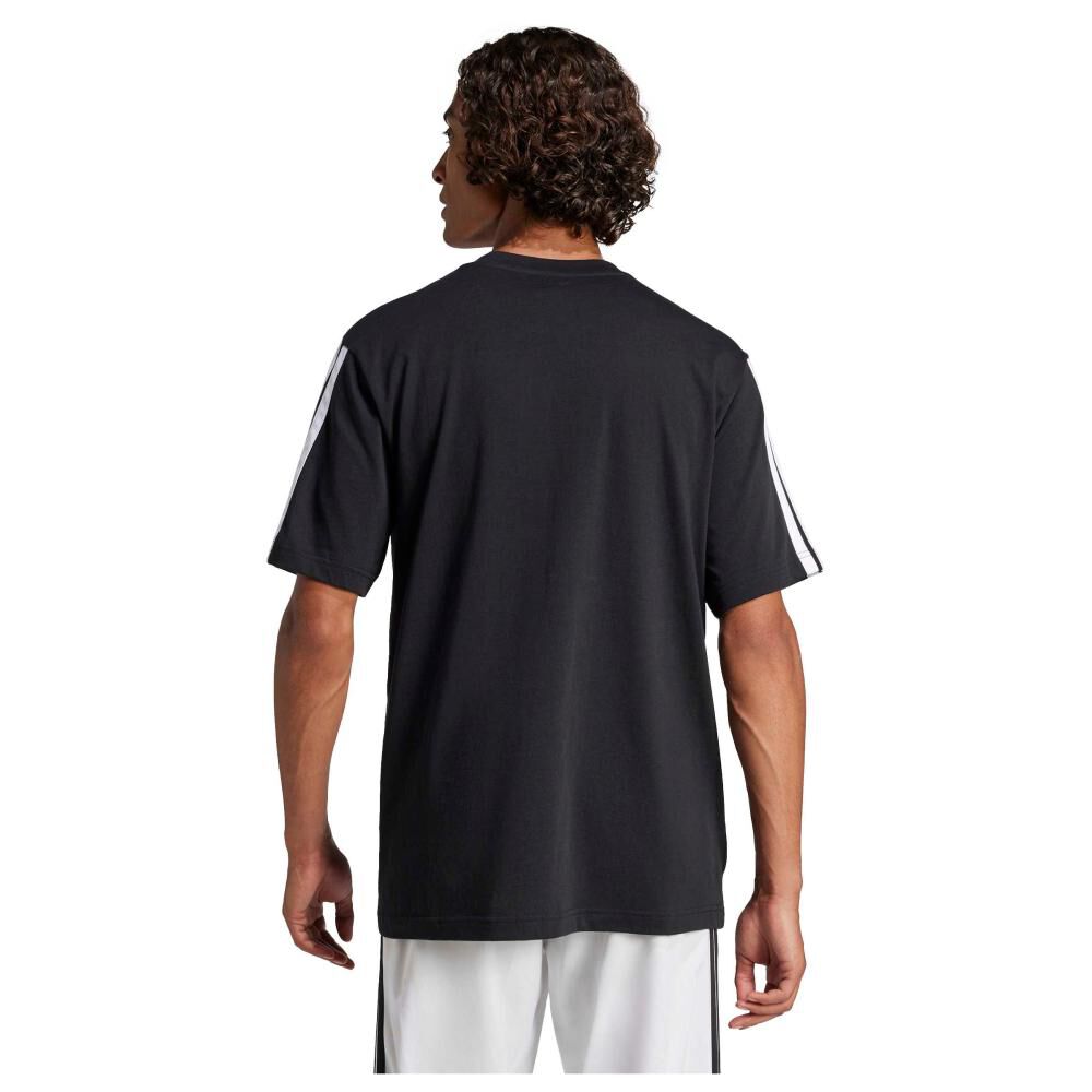 Camiseta Essentials Single Jersey 3 Bandas Adidas image number 2.0