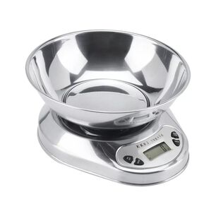Pesa Cocina Acero Inoxidable 1 Gr A 5 Kg + Bowl Capacidad 500 Gr