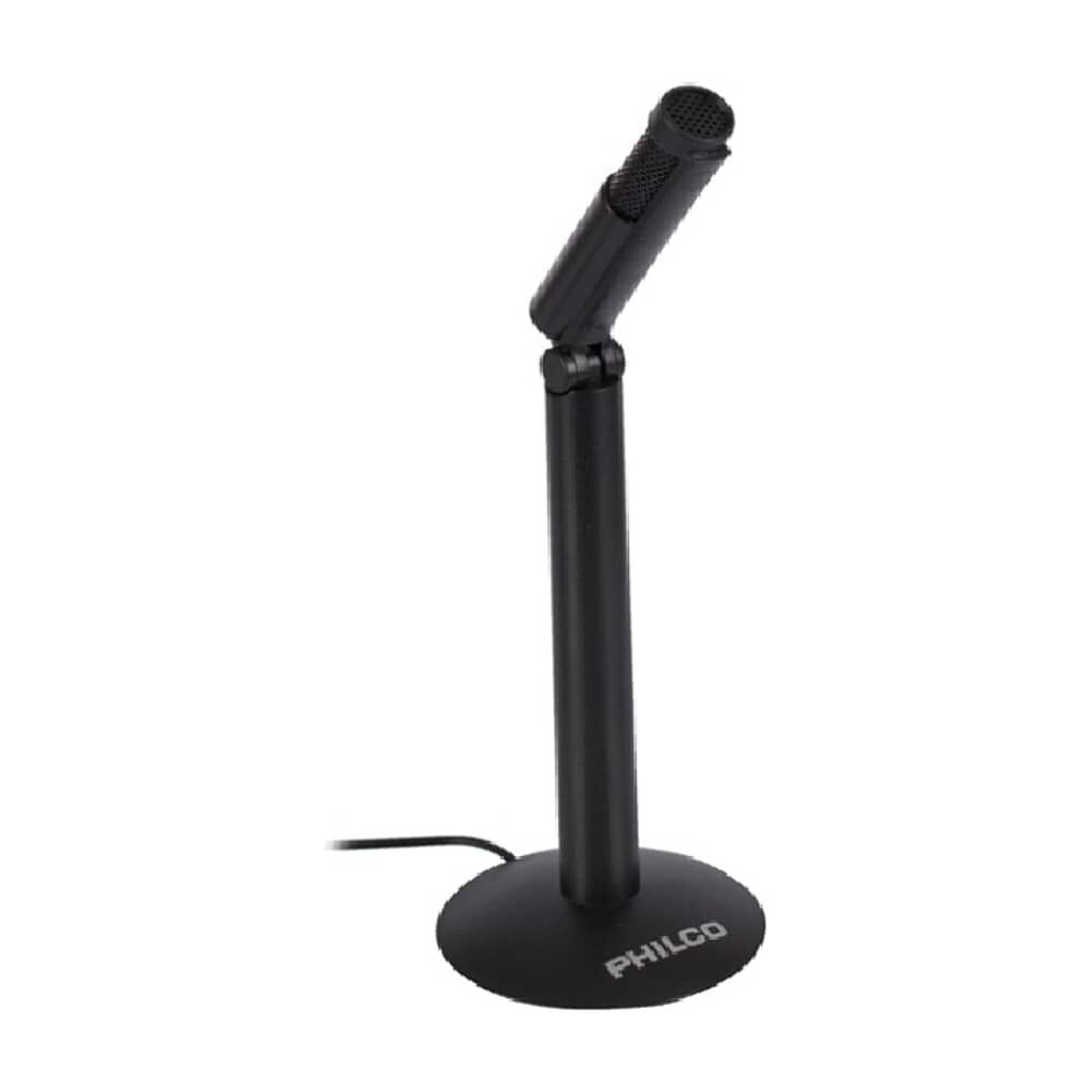 Micr&oacute;fono Para Pc Notebook Multimedia Plug Con Pedestal image number 0.0