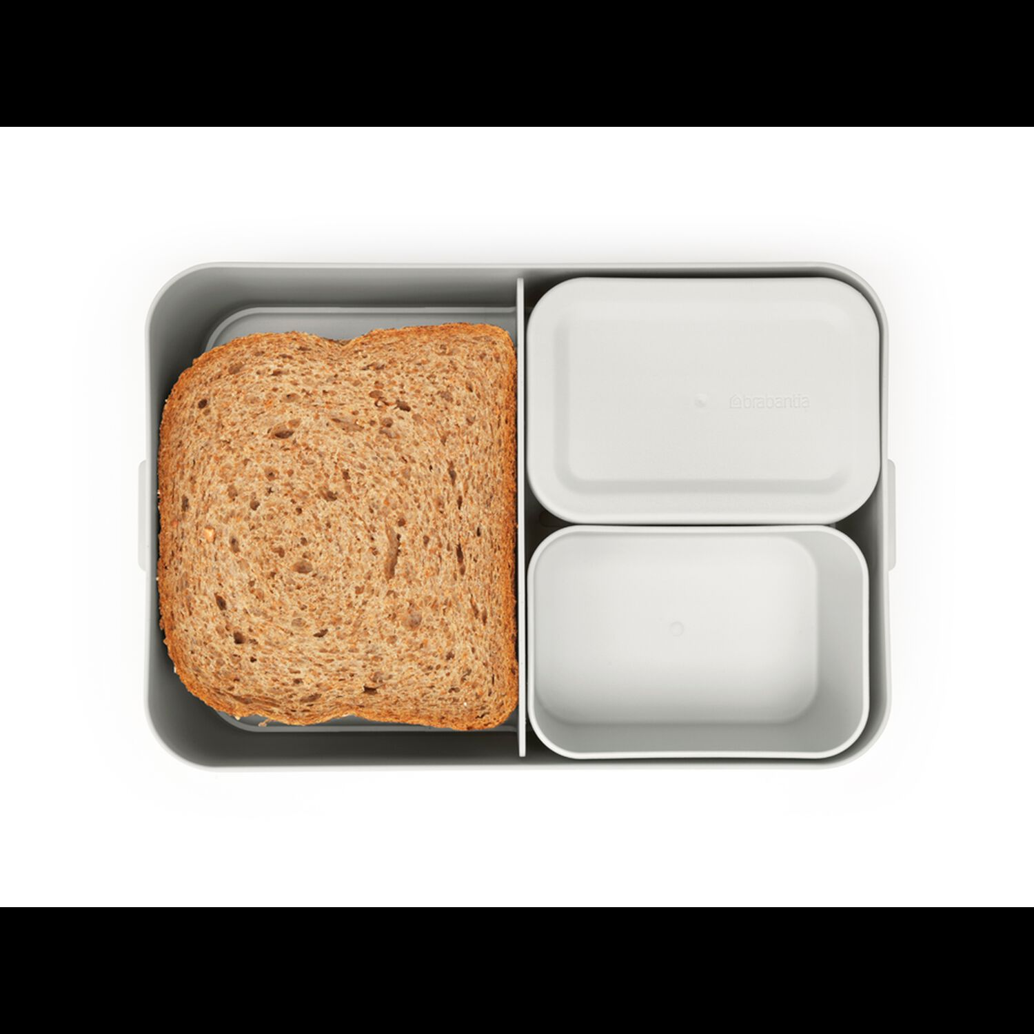 Contenedor Para Almuerzo Make & Take Bento Grande Light Grey image number 4.0