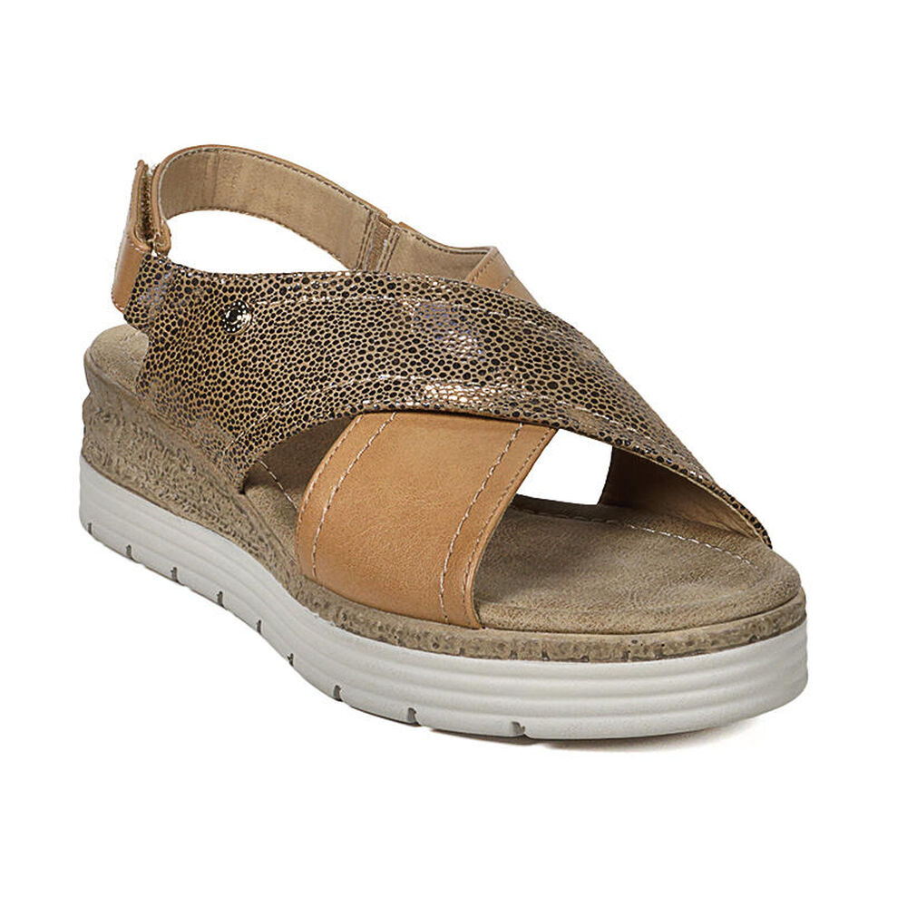 Sandalia Ceren Beige image number 3.0