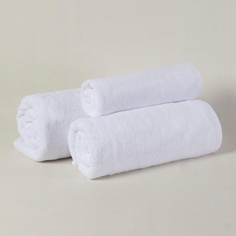 Toalla Hotel 600 G/m2 70x150cm Blanco image number 1.0