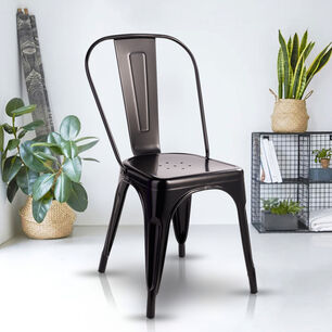 Pack 4 Sillas Tolix Vintage Negro