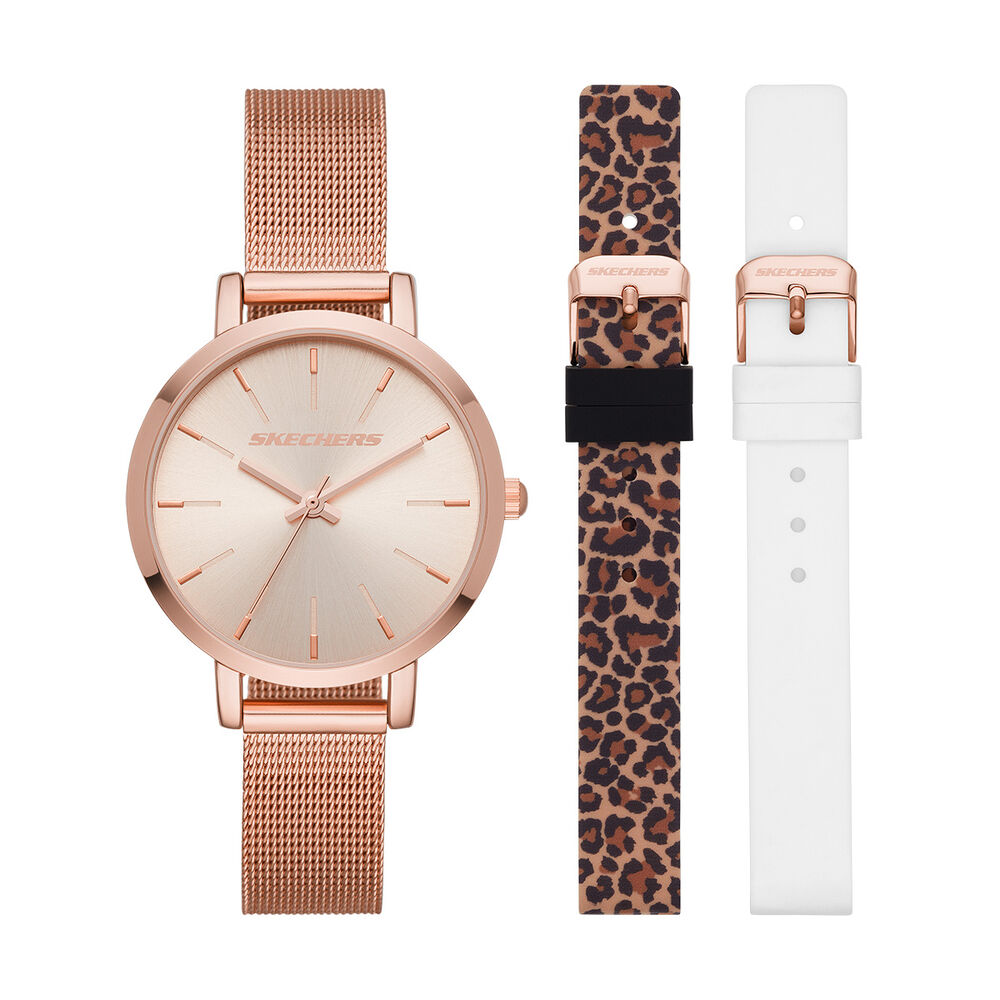 Reloj Skechers Sr9029 Oro Rosa image number 0.0