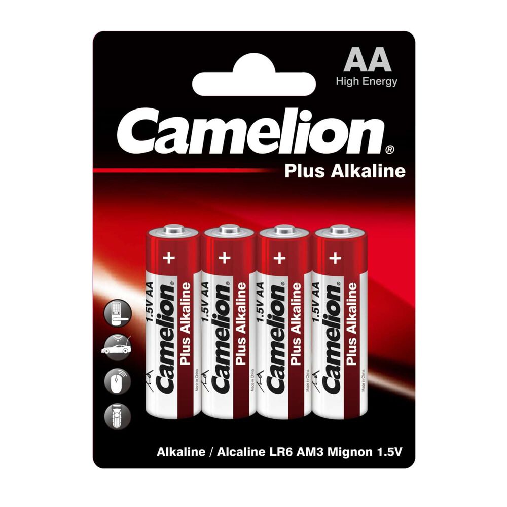 Pilas Alcalinas Plus Aa 4un - Camelion image number 0.0