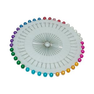 Alfileres Cabeza Color Redonda, Rodela 40 Unidades