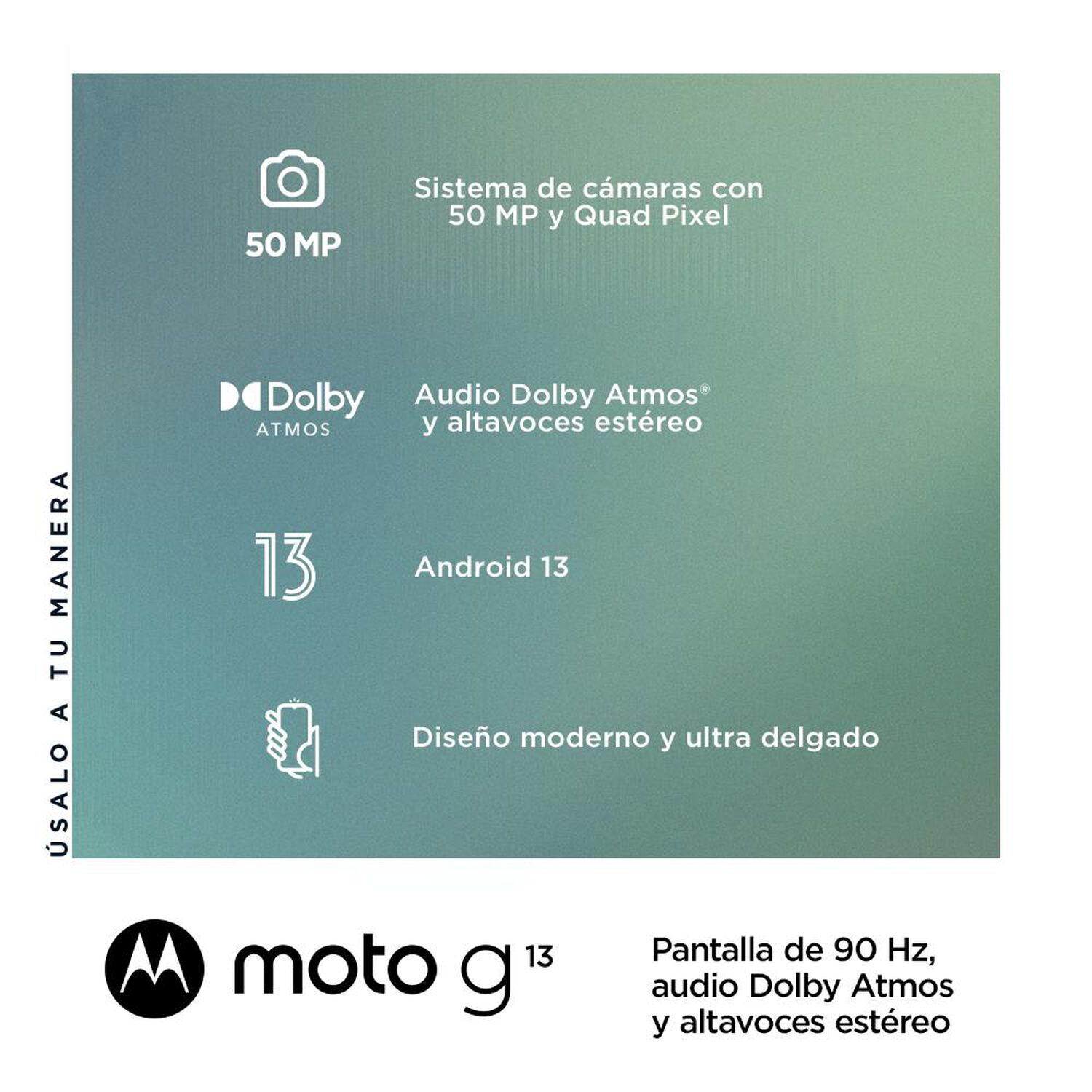 Smartphone Motorola Moto G13 / 128 GB / Liberado image number 1.0