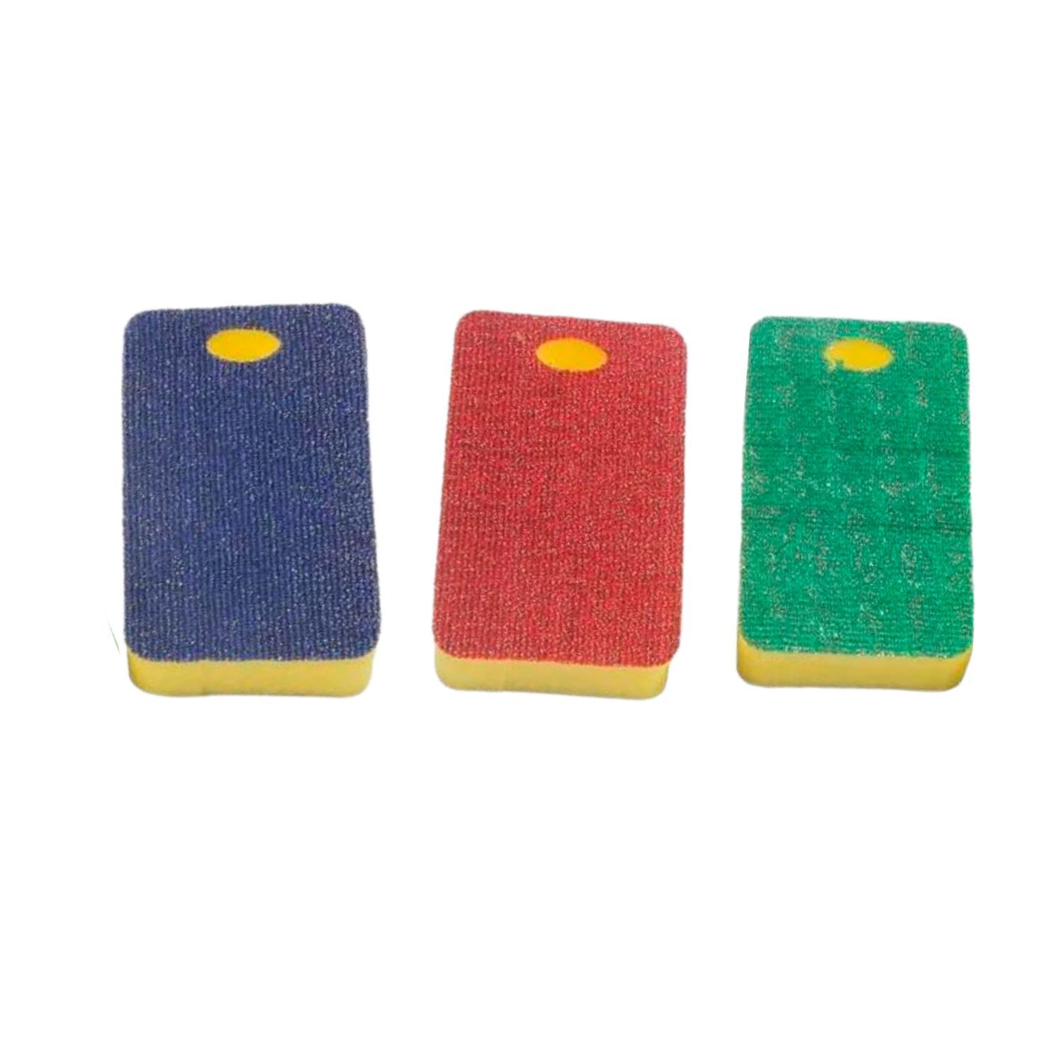 Pack 3 Esponja Multiuso Antibacterial Para Ollas Menaje Cocina image number 1.0