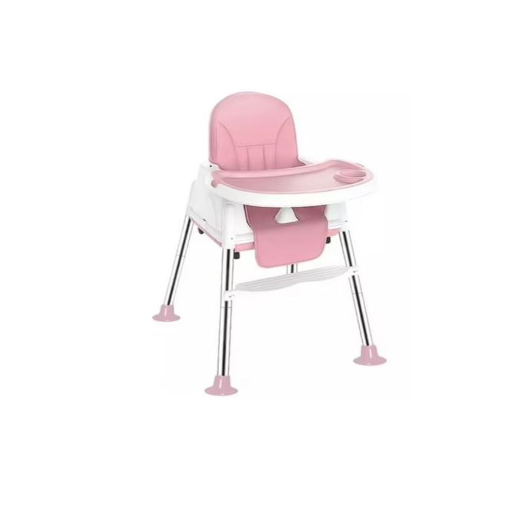 Silla De Comer Para Bebés Portátil Con Ruedas Ajustable image number 8.0