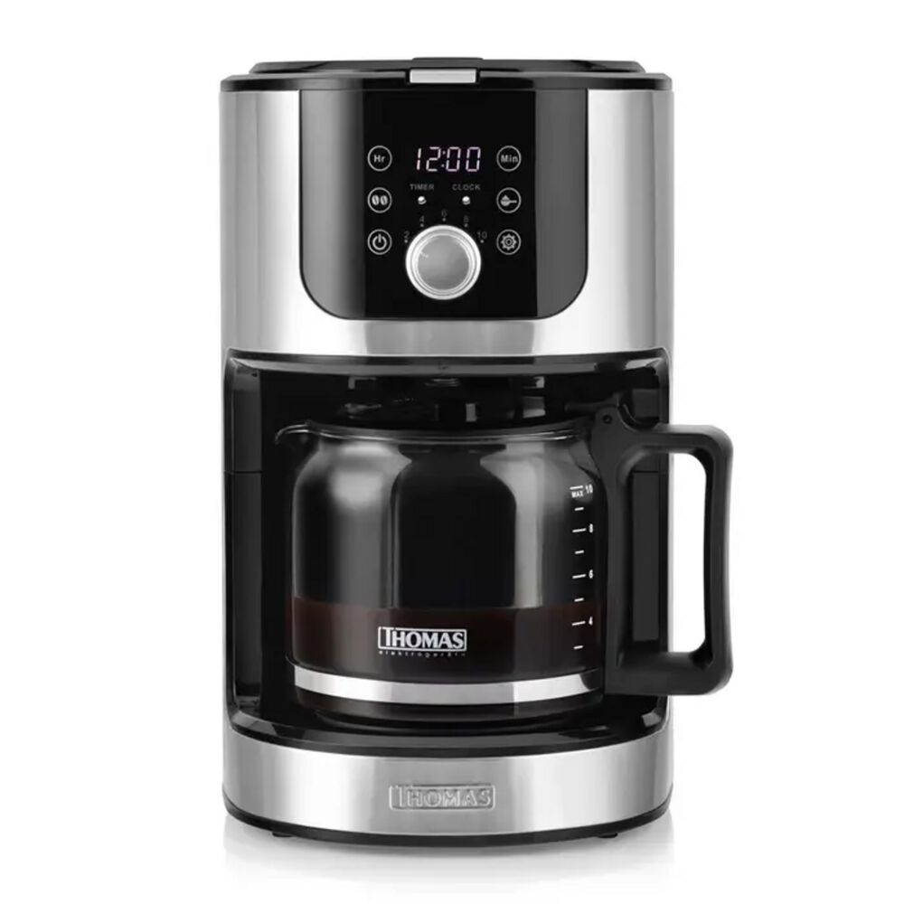 Cafetera 10 Tazas Molinillo Thomas Th-145dmi Mantiene Calor