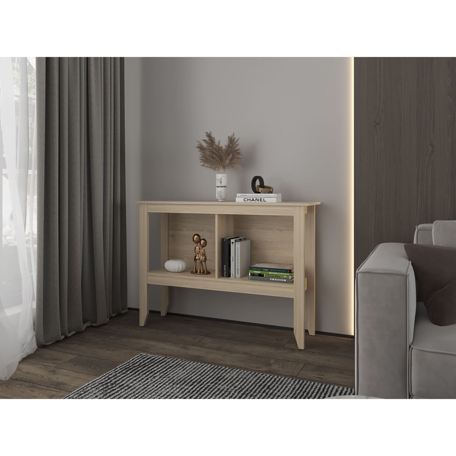 Arrimo 85x120x32 Cm Fm-004c - Caf&eacute; Claro image number 3.0