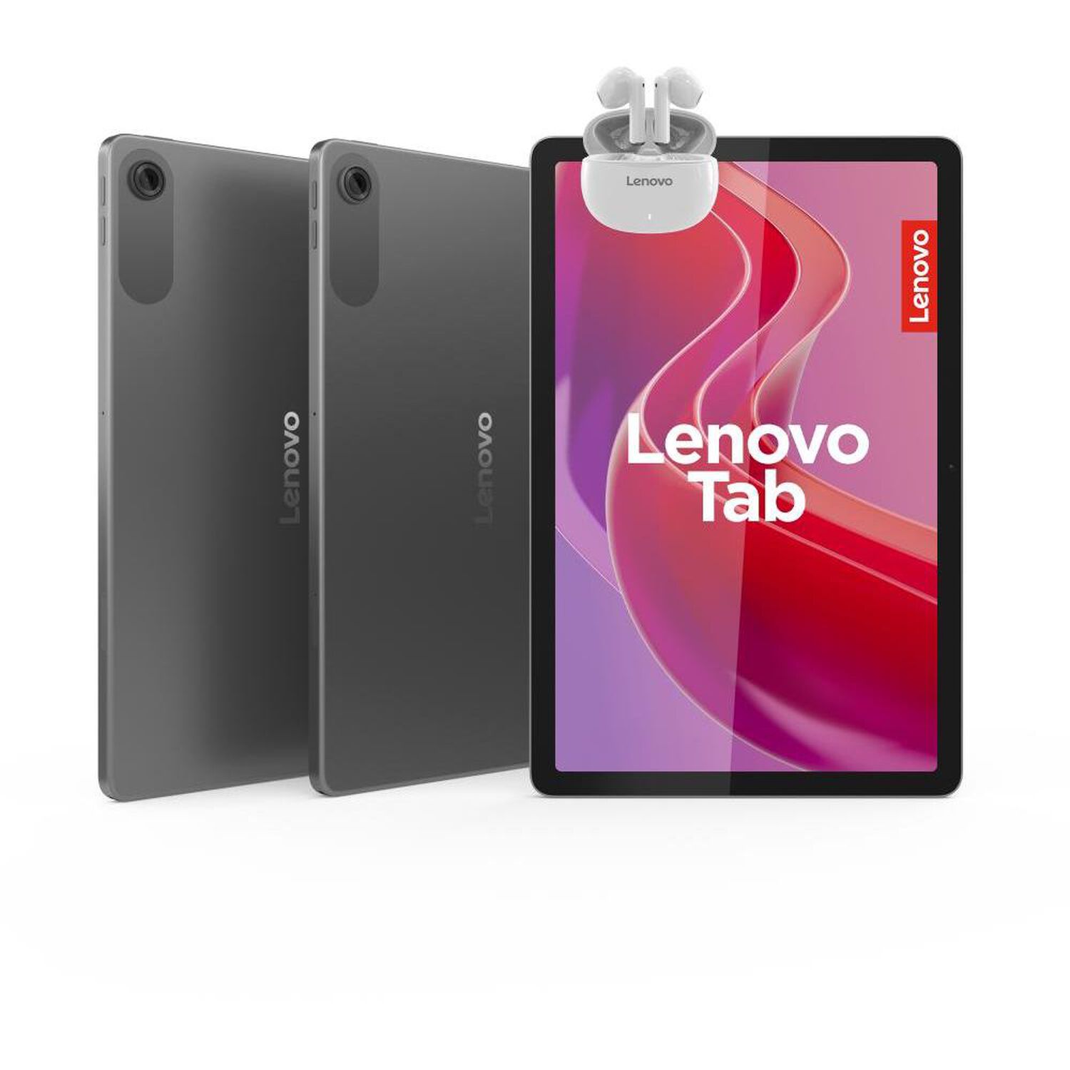 Tablet 10,1" Lenovo Tab10 / 4 GB RAM / 128 GB / Gris + Earbuds E310 + Folio Case image number 3.0