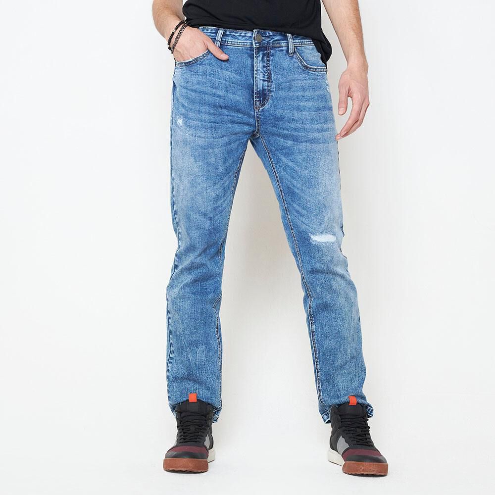 Jeans Slim Hombre Rolly Go image number 0.0