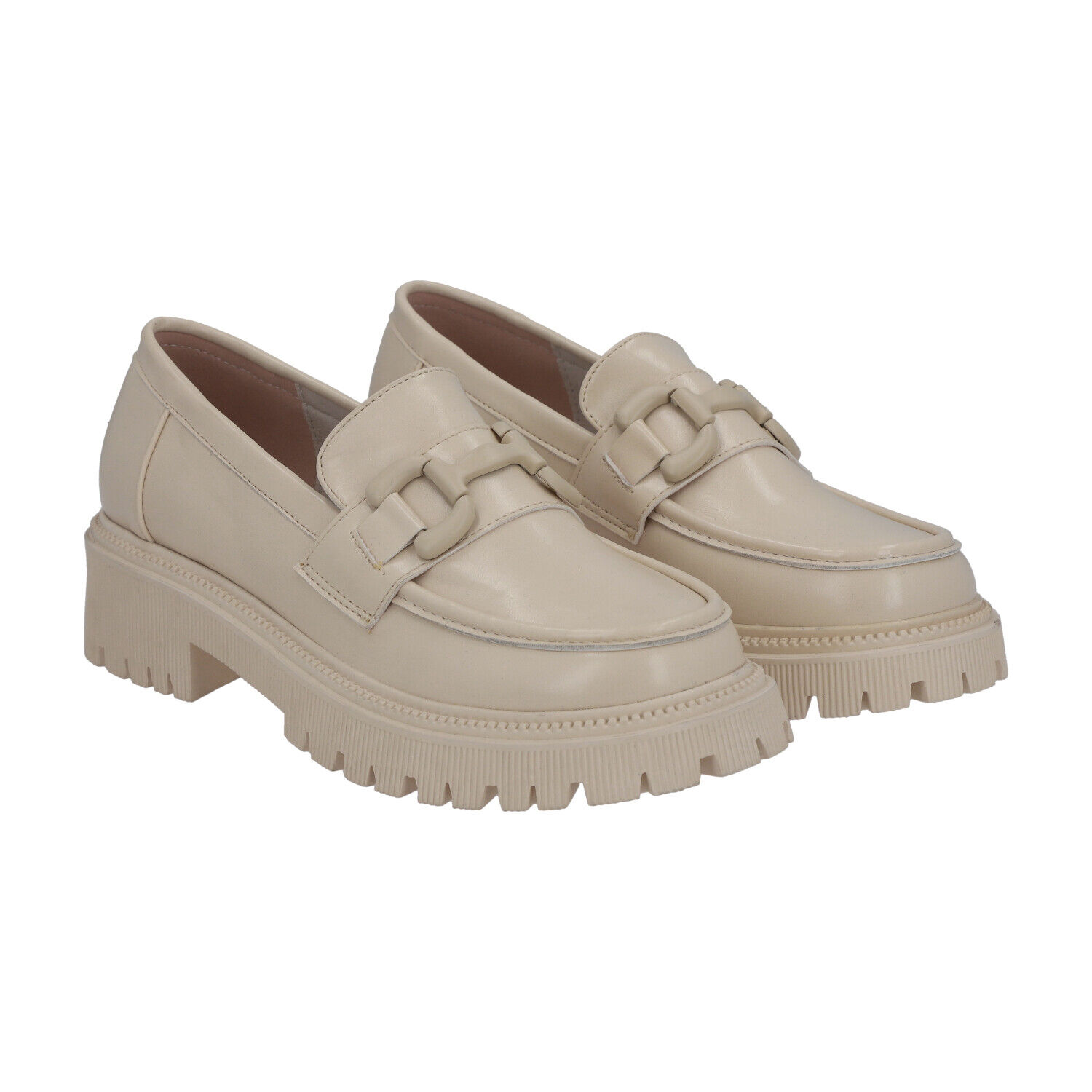 Mocasin Mujer Beige Adela Detogni image number 3.0