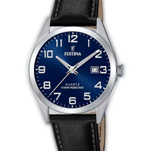 Reloj F20446/2 Festina Azul Hombre Acero Clásico