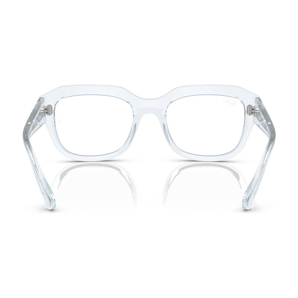 Lentes &Oacute;pticos Leonid Azul Transparente Bio-based Sustentable Ray-ban Optical image number 3.0