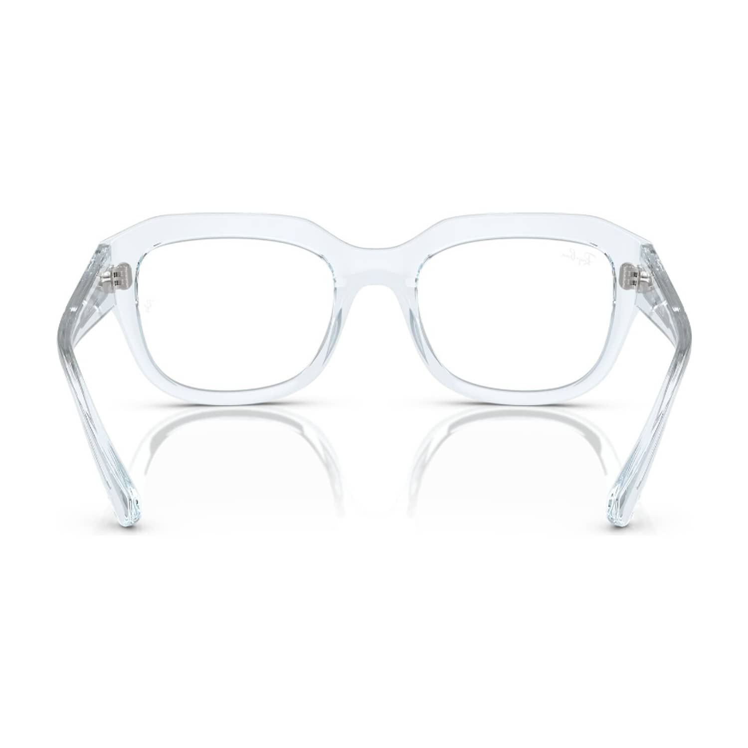 Lentes &Oacute;pticos Leonid Azul Transparente Bio-based Sustentable Ray-ban Optical image number 3.0