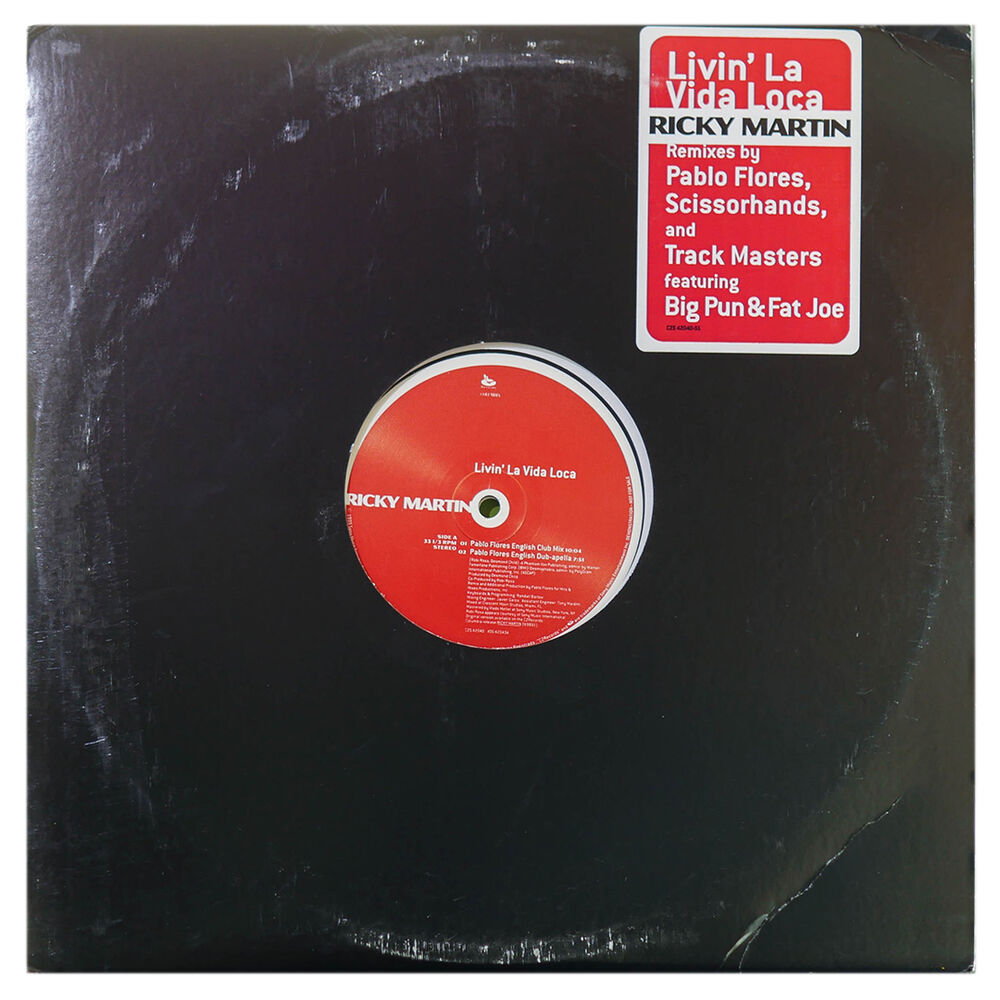Ricky Martin - Livin' La Vida Loca (2lp) | 12" Maxi Single Usado image number 0.0