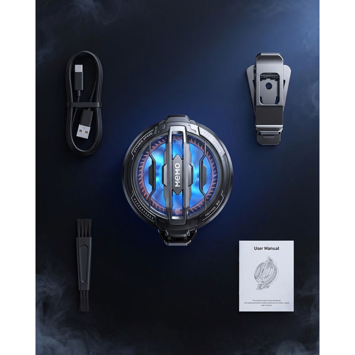Ventilador Gamers Enfriador Para Celular Universal Memo image number 8.0