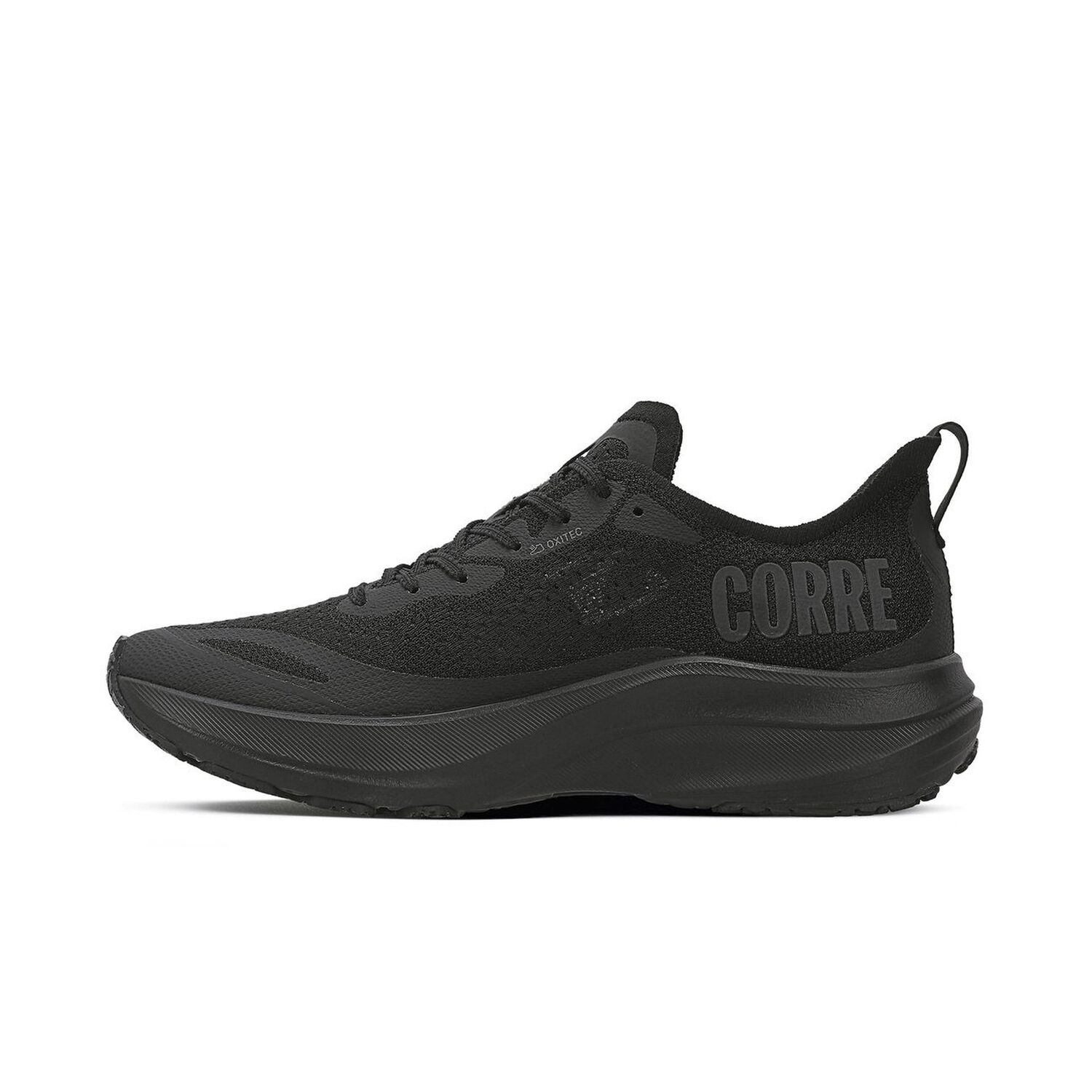 Zapatilla Running Hombre Corre 4 Negro image number 2.0