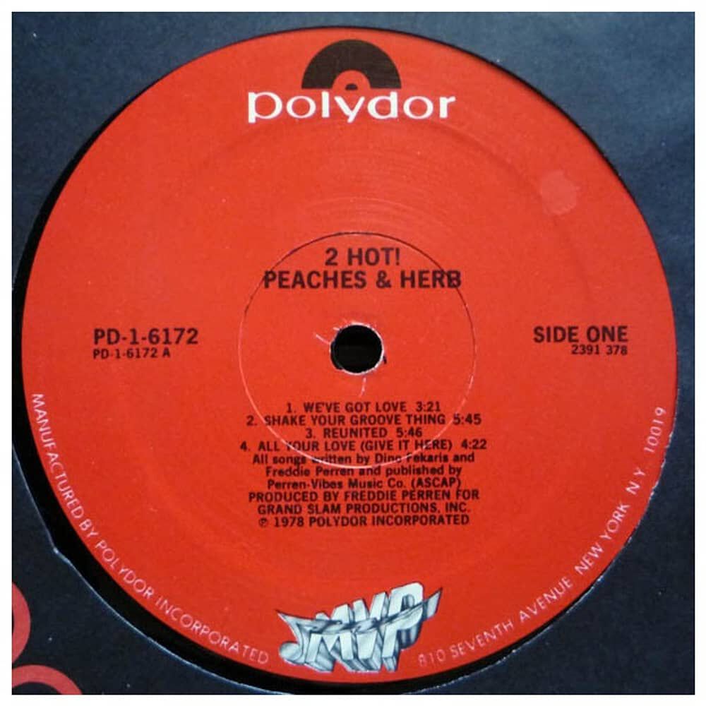 Peaches & Herb - 2 Hot! | Vinilo Usado image number 2.0