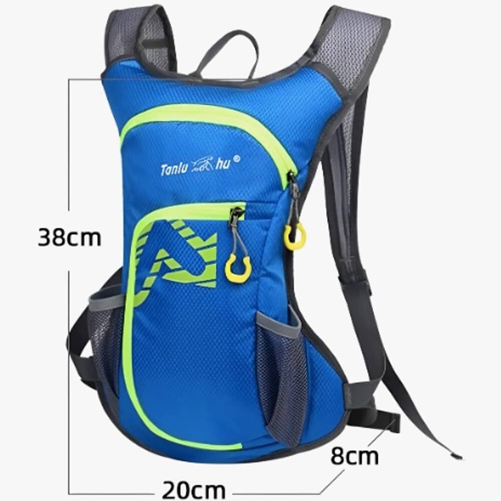 Mochila Outdoor Trekking Running + Bolda De Agua Azul image number 3.0