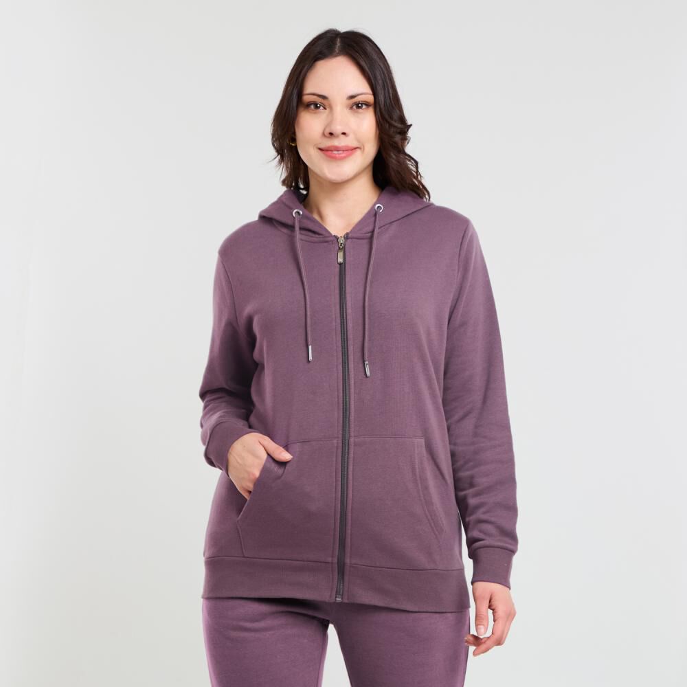 Polerón Básico Regular Cuello Redondo Con Capucha Mujer Sexy Large image number 0.0