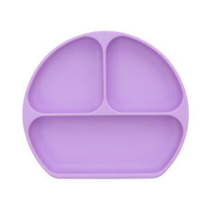 Plato Con Agarre (silicona) / Siliconegripdish Lavanda