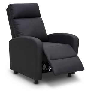 Berger Reclinable Lisboa Pu Negro