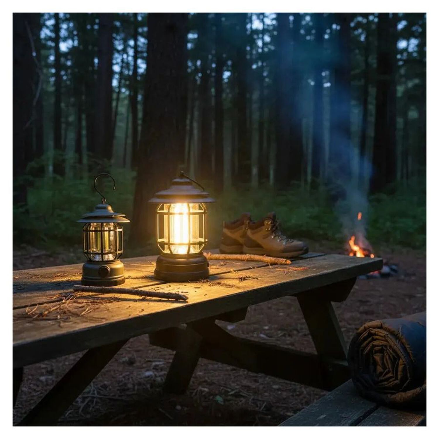 L&aacute;mpara De Camping Retro Linterna Port&aacute;til Recargable image number 2.0