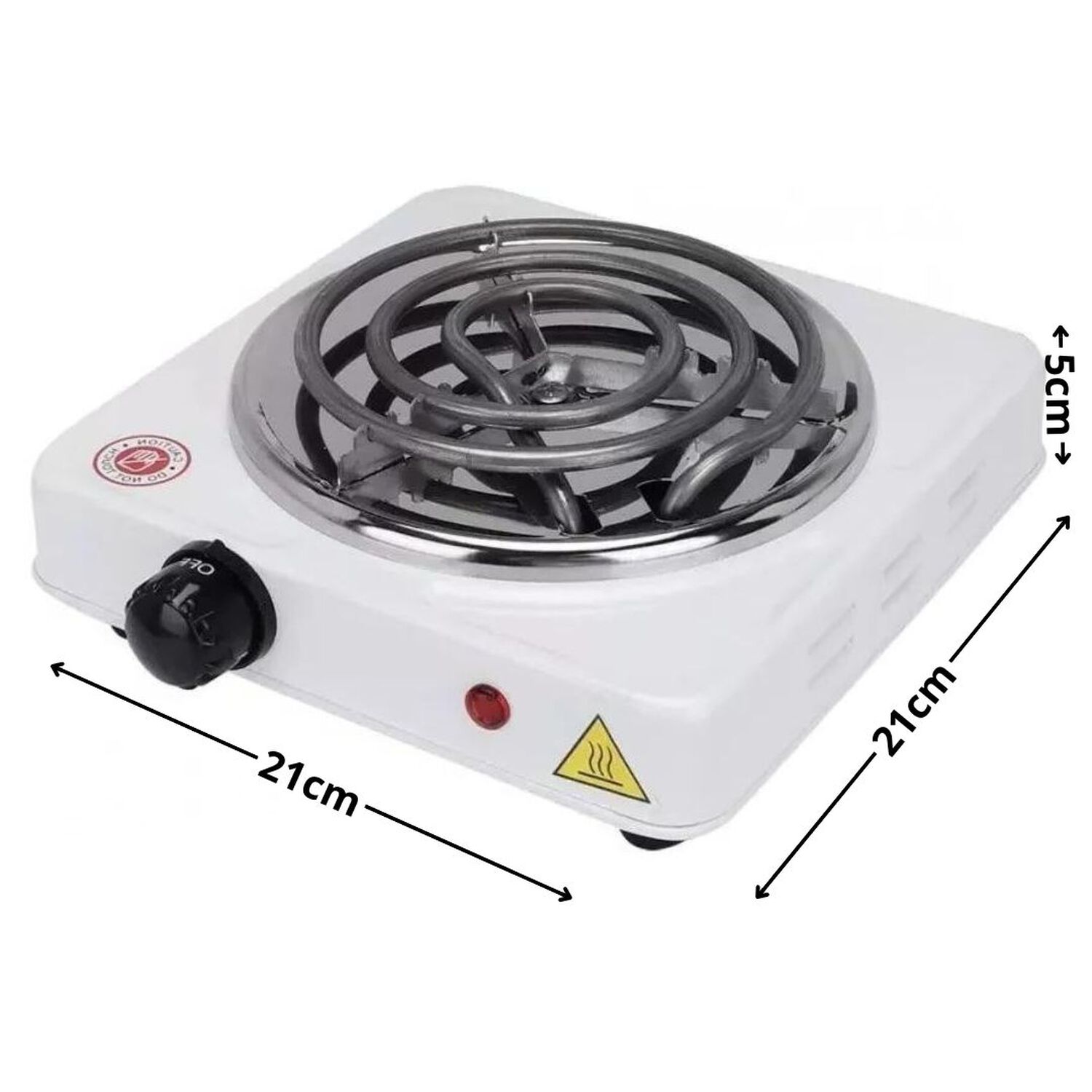 Cocina Cocinilla 1 Plato El&eacute;ctrica Potente 1000 W image number 2.0