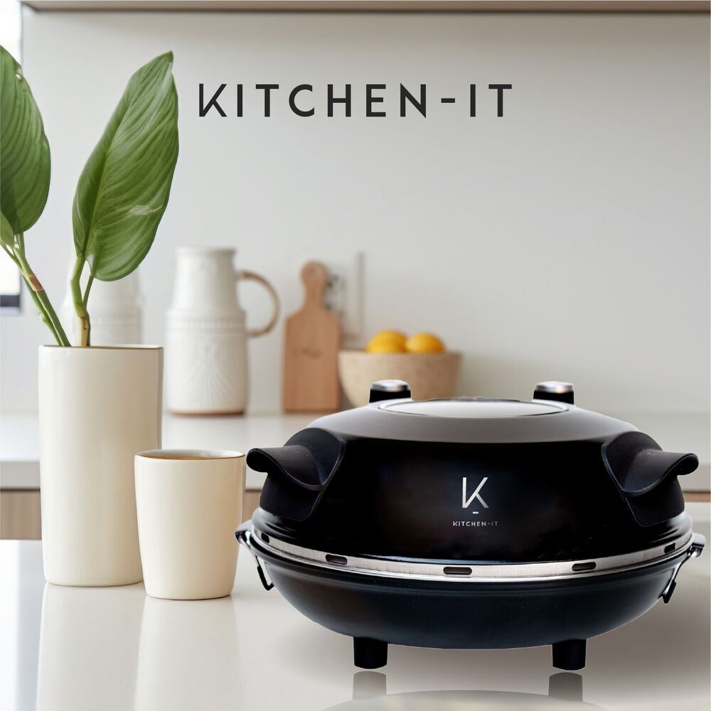 Horno Pizza A La Piedra Black Edition Kitchen-it image number 4.0