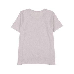 Polera Estampado Folia Manga Corta Cuello Redondo Mujer Geeps