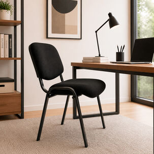 Silla De Visita Iso Confident Negra