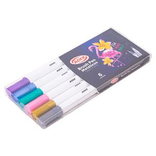Set Marcadores Metalizados Doble Punta