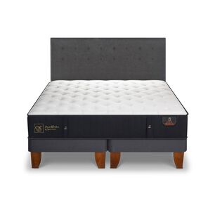 Cama Europea Cic Premium / King / Base Dividida + Respaldo