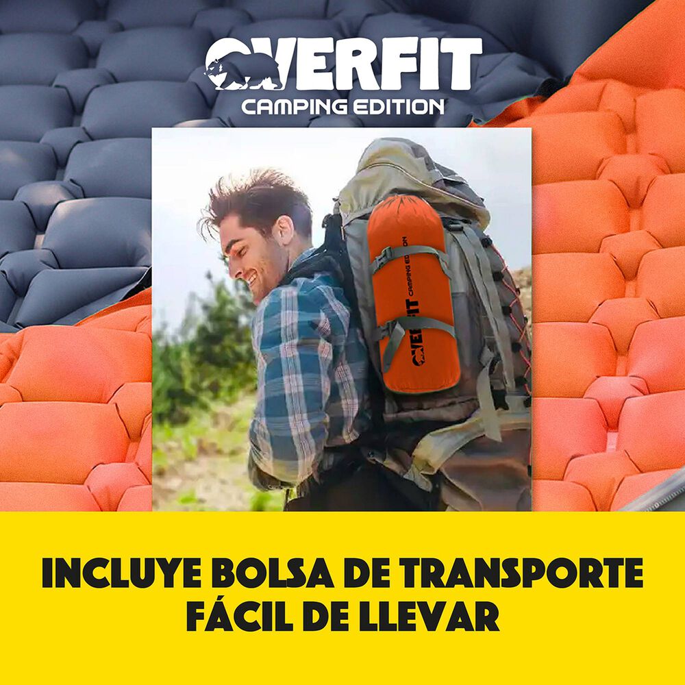 Colchoneta Inflable Individual Camping Overfit Light 10cm image number 6.0