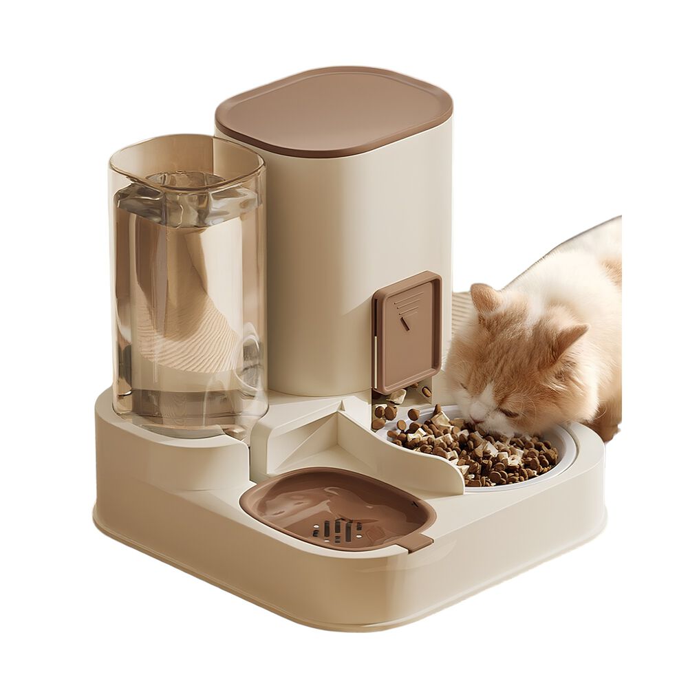 Dispensador Autom&aacute;tico Agua Y Alimento 2 En 1 By Lubabycas image number 0.0