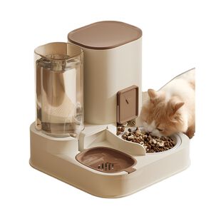 Dispensador Autom&aacute;tico Agua Y Alimento 2 En 1 By Lubabycas