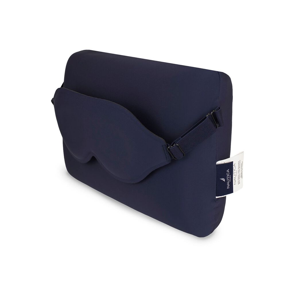 Pack Maleta De Cabina M&oacute;naco 10kg Azul + Kit De Sue&ntilde;o Nautica image number 6.0