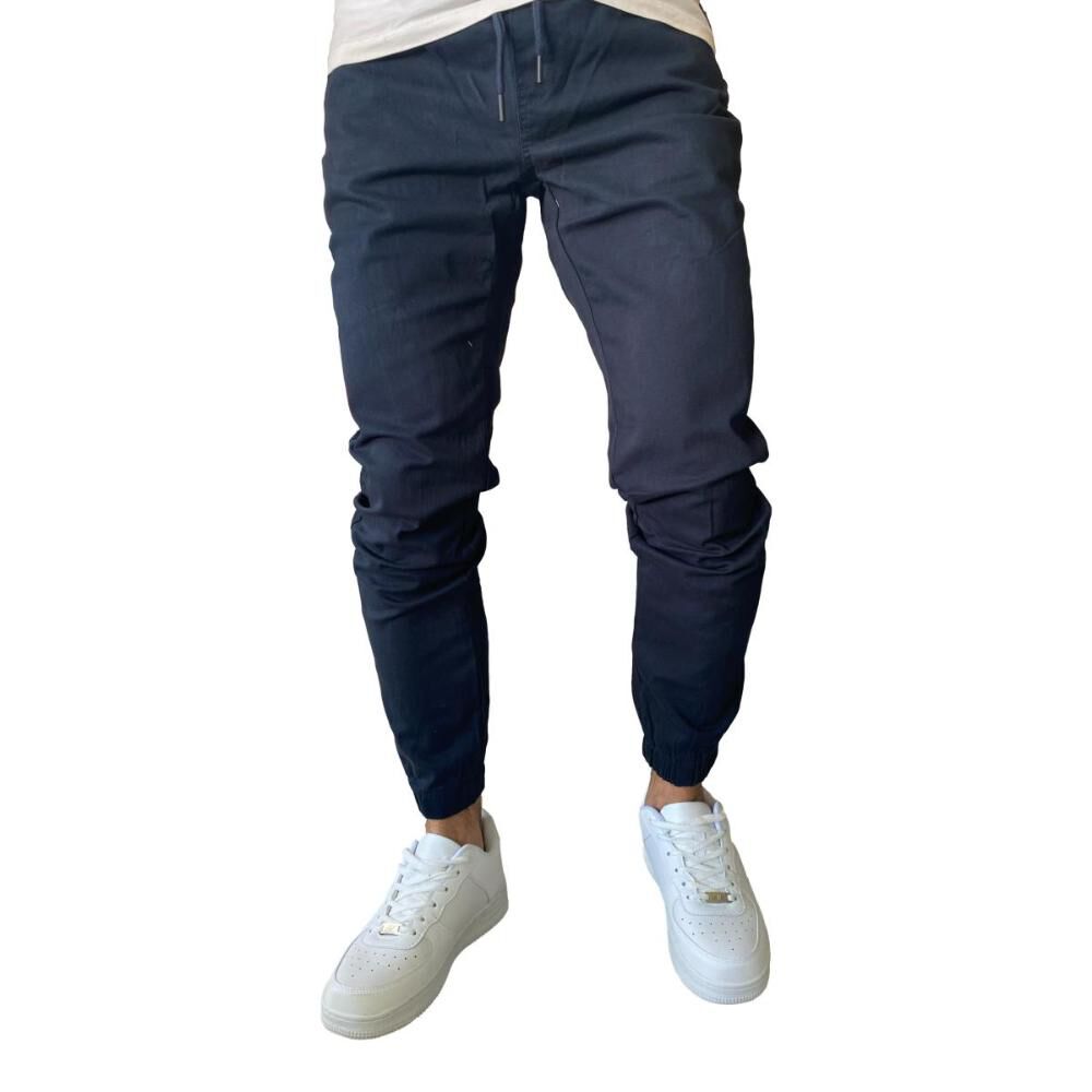 Jogger Mosaico Pantalón Slim Fit Elasticado Colores image number 7.0