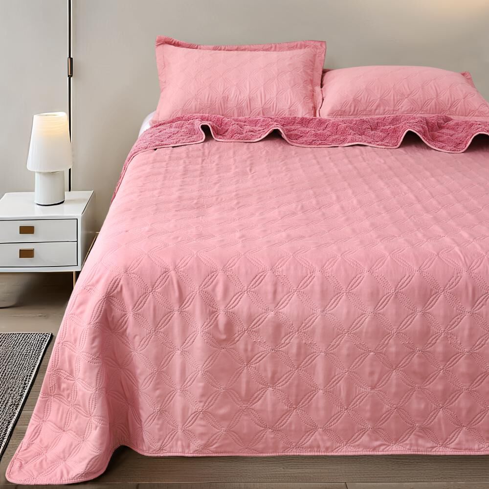 Cubrecama Sherpa Belle Noite Ultrasonic / 2 Plazas image number 0.0