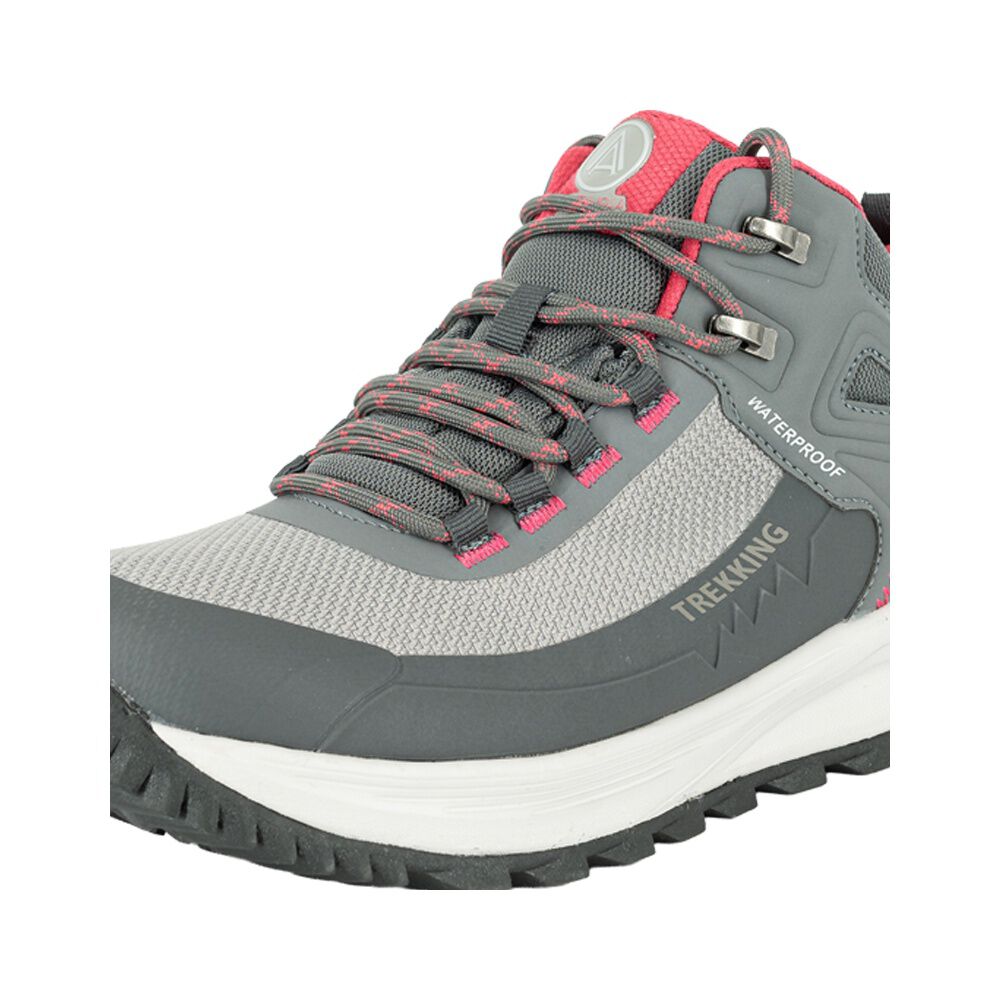 Botin Outdoor Waterproof Rosal Gris Alquimia image number 4.0