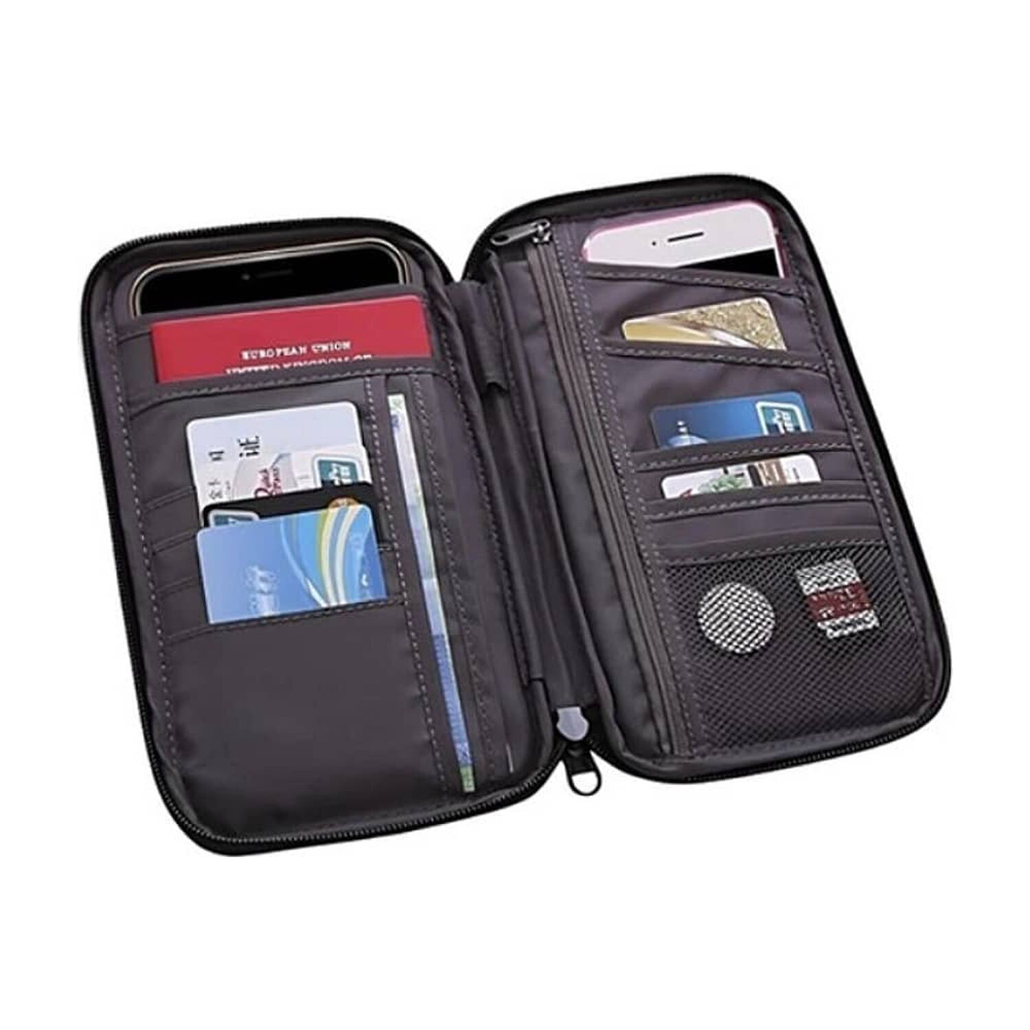 Billetera Portapasaporte Para Hombre Y Mujer image number 1.0